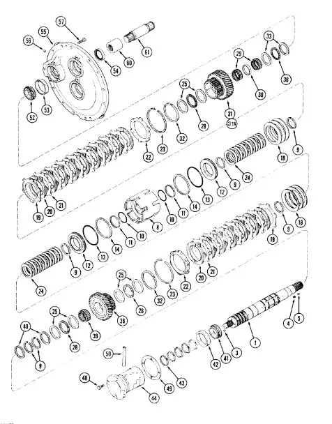 1981207C1 - Трубка фланцадержателя вала входного КПП скор. TG/Mg.